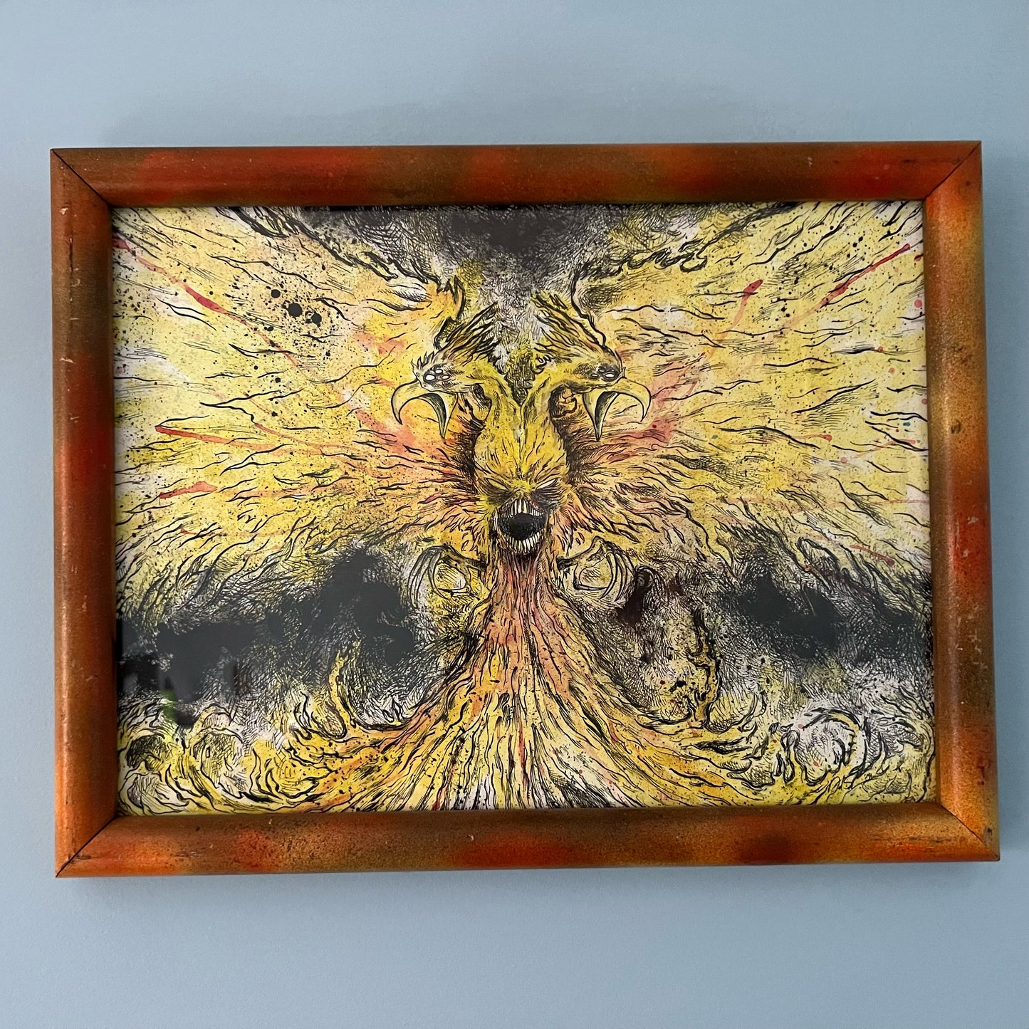 Brann Fra Aske (Original Painting)