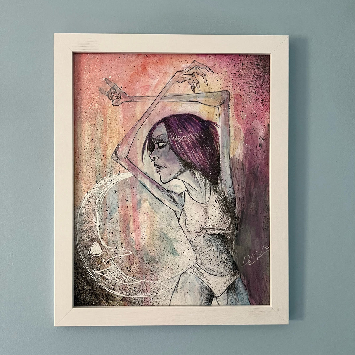 Violet Hex (Original Painting)