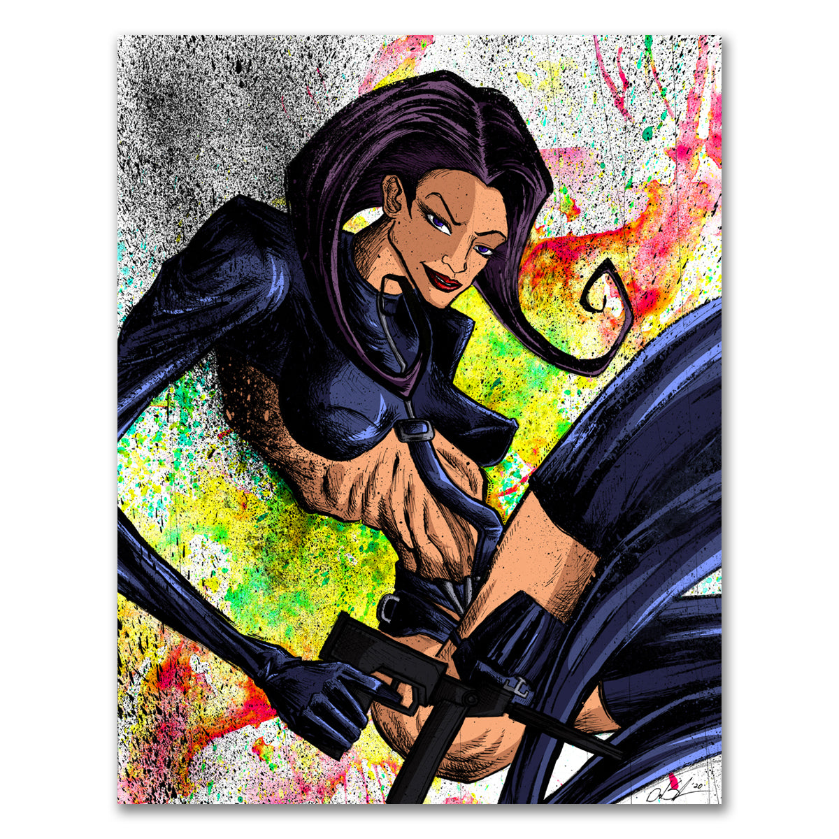 Aeon Flux Print