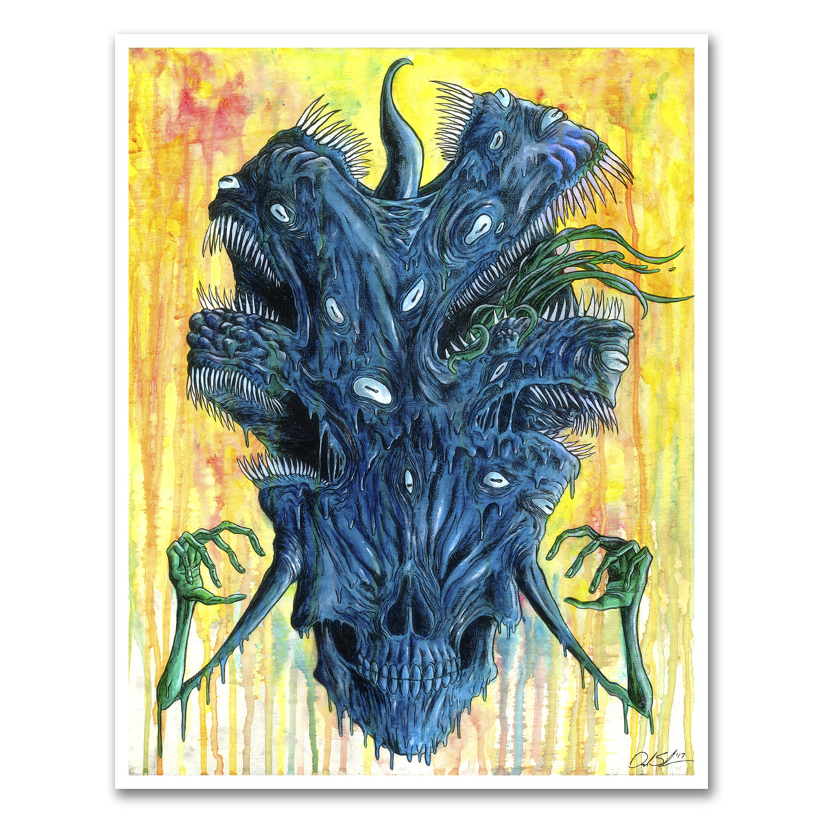 Azul Eternal Print