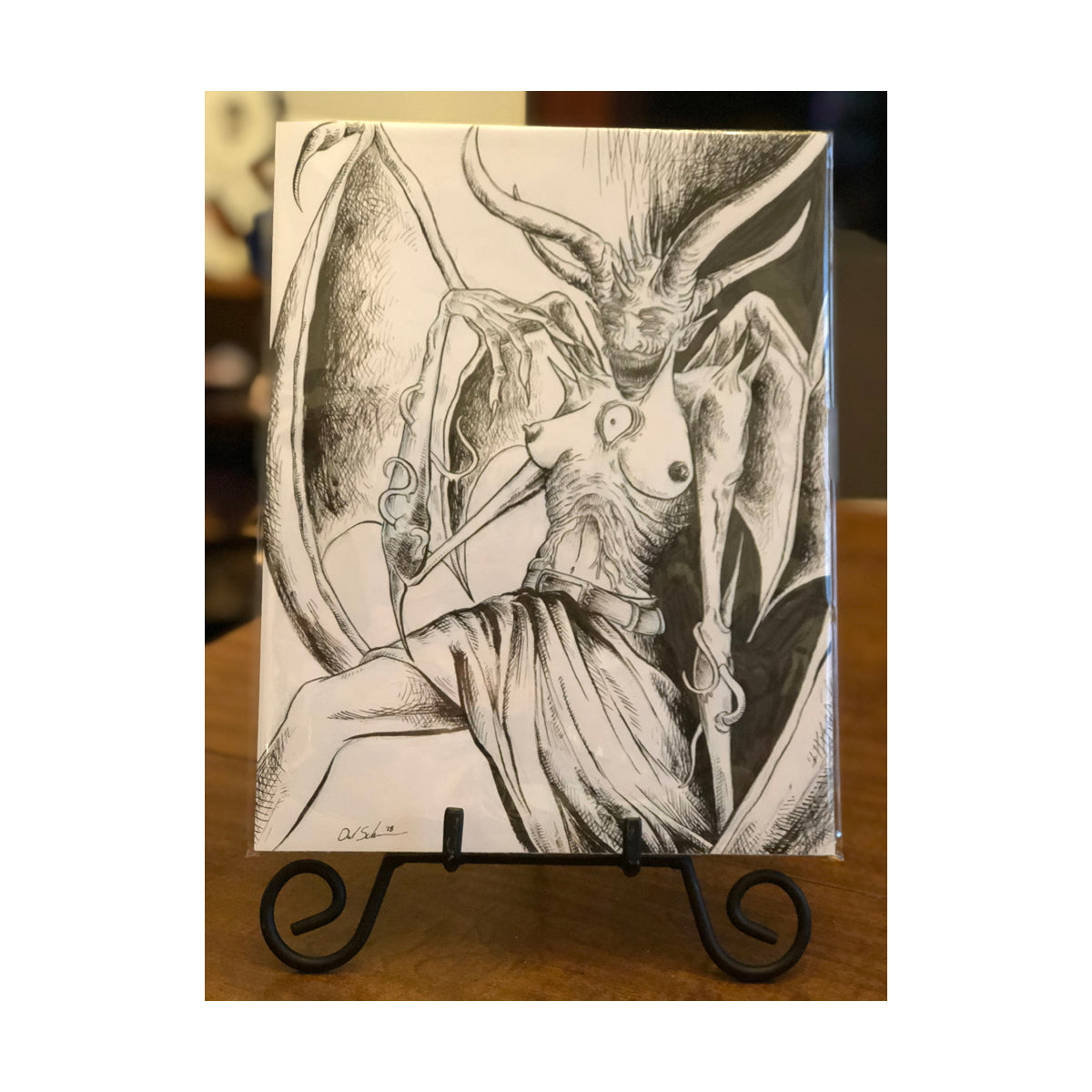 Lady Pestilence (Original Illustration)