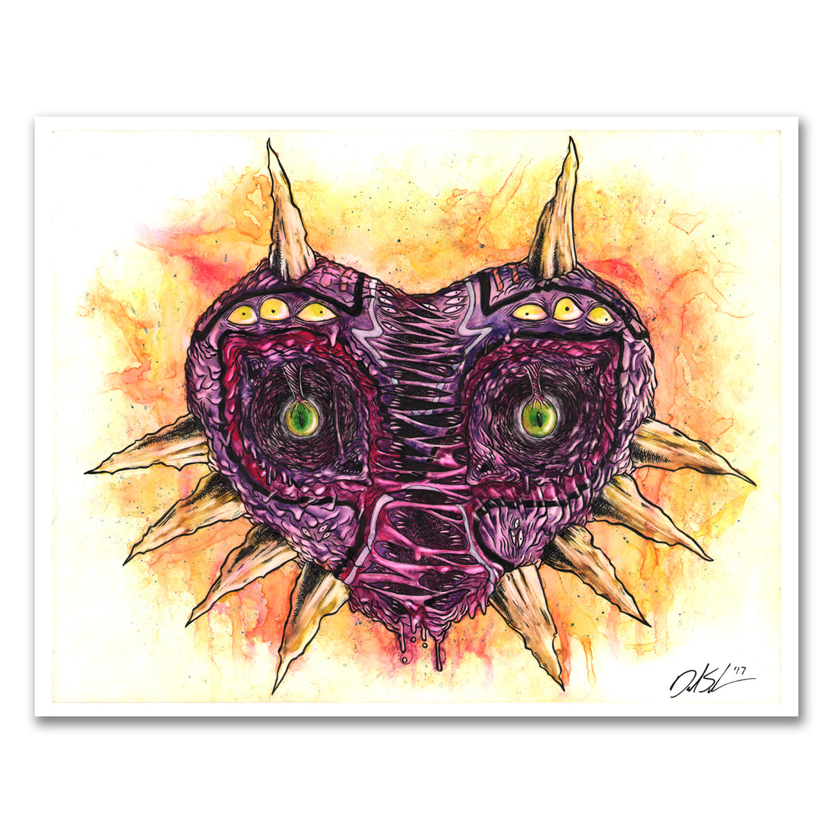 Majora's Mask Print