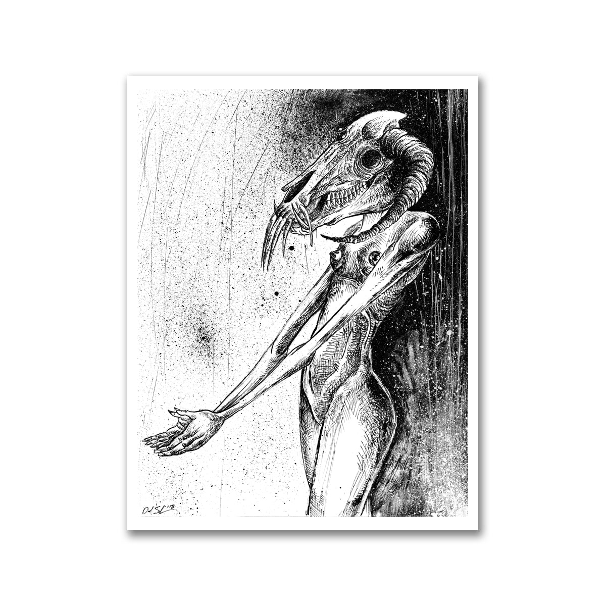 Mortem Ungulata Print