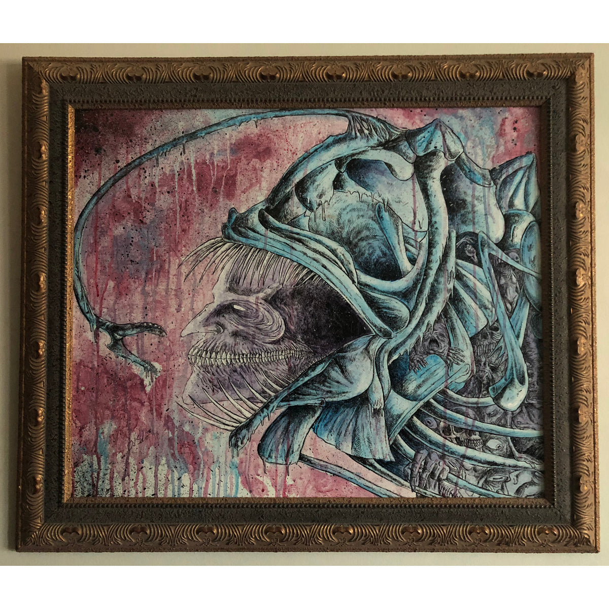 Ocean of Fear (Original Painting)