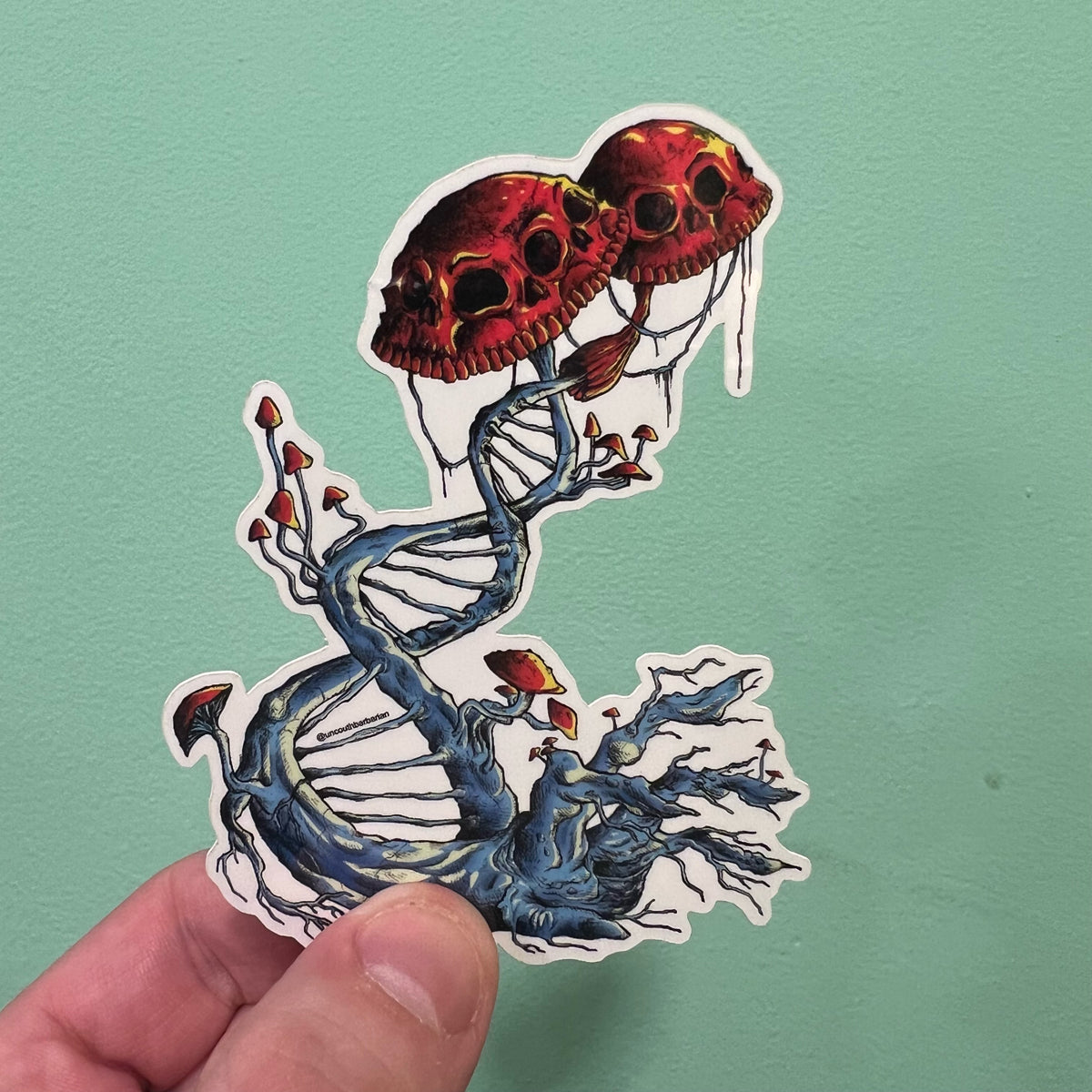Amanita Crainarium Sticker