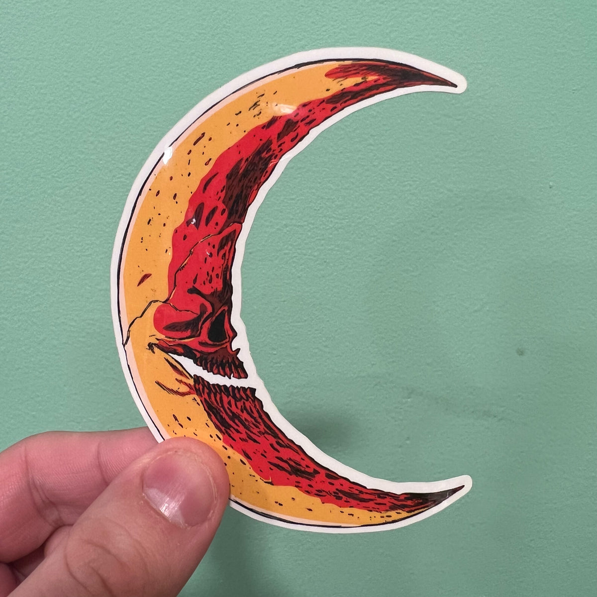 Moon' Sticker