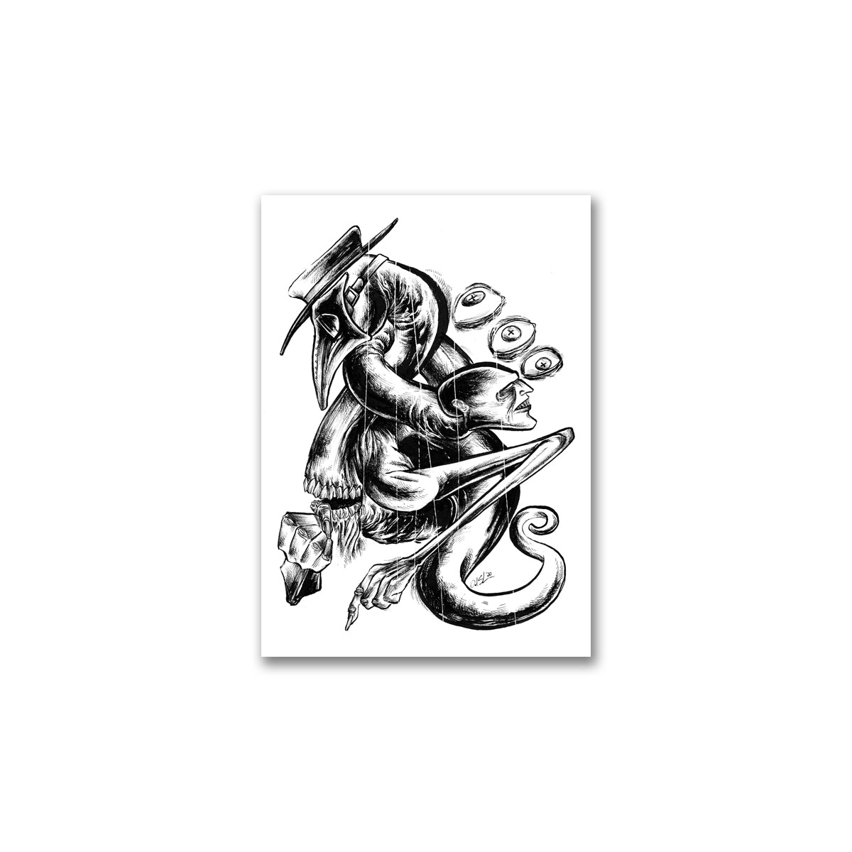 The Healer Print