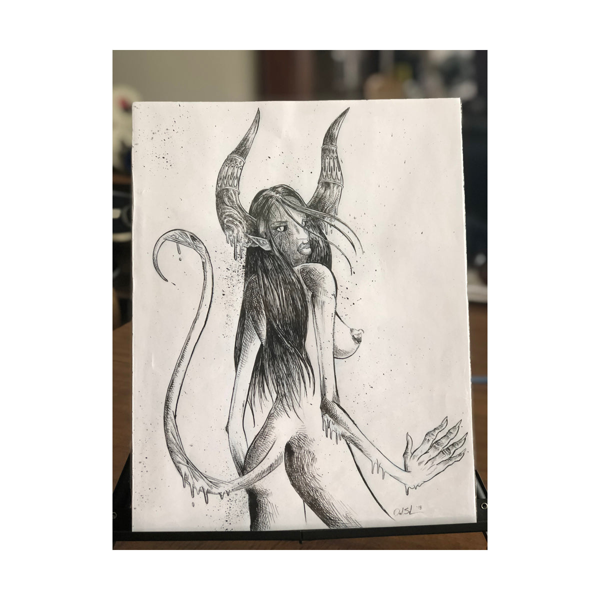 The Horns (Original Illustration)