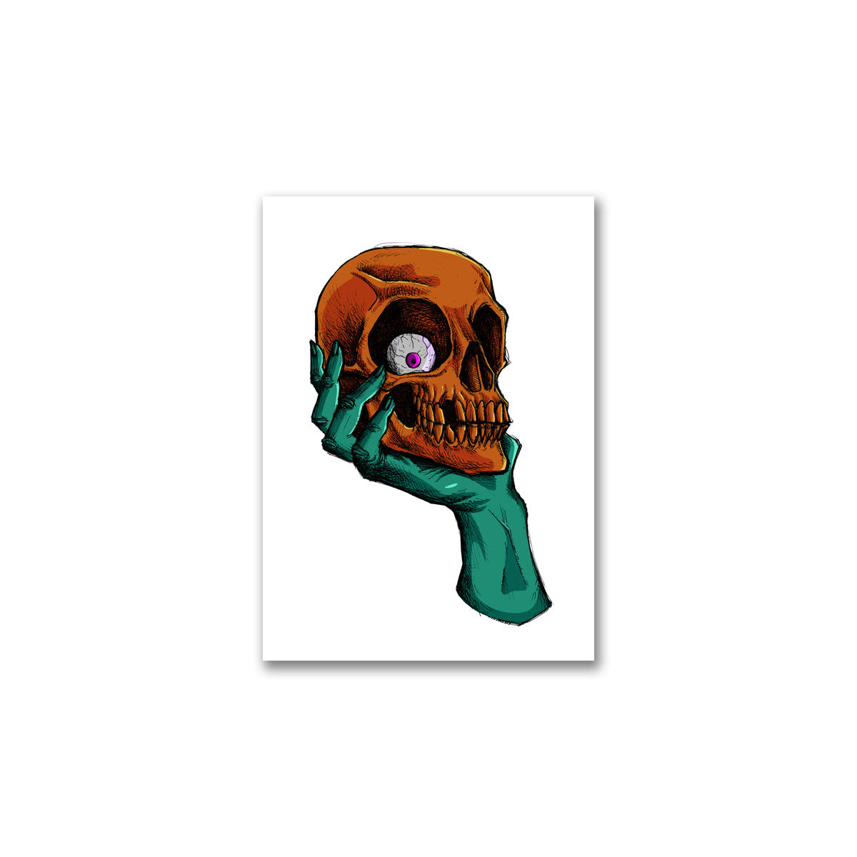 The Twins: Skeleton Rising Print