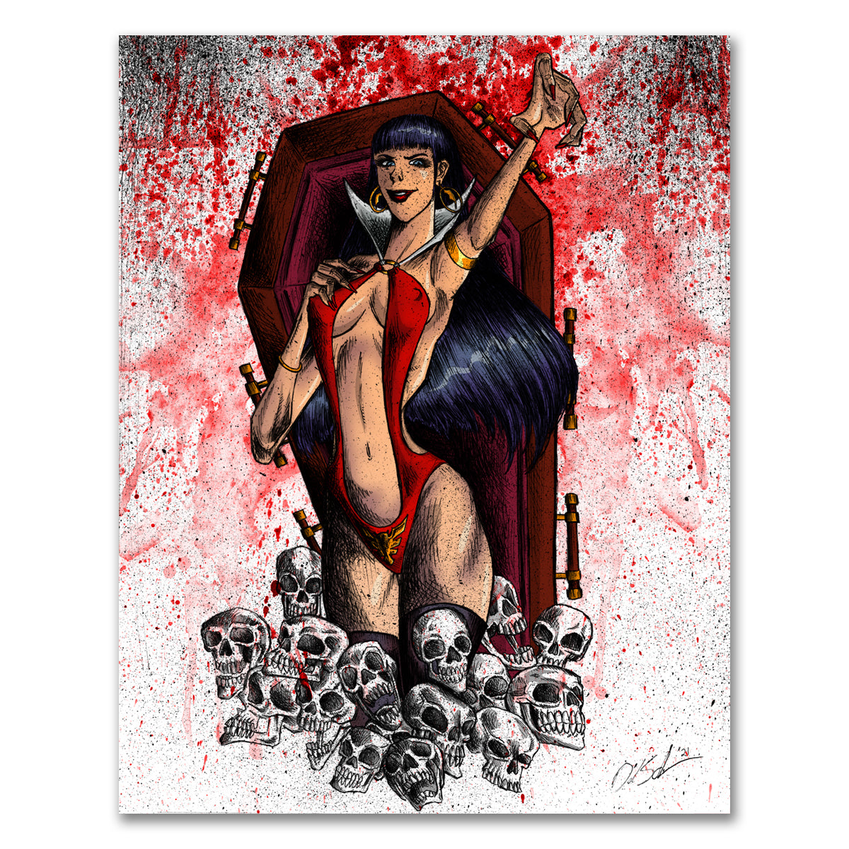 Vampirella Print