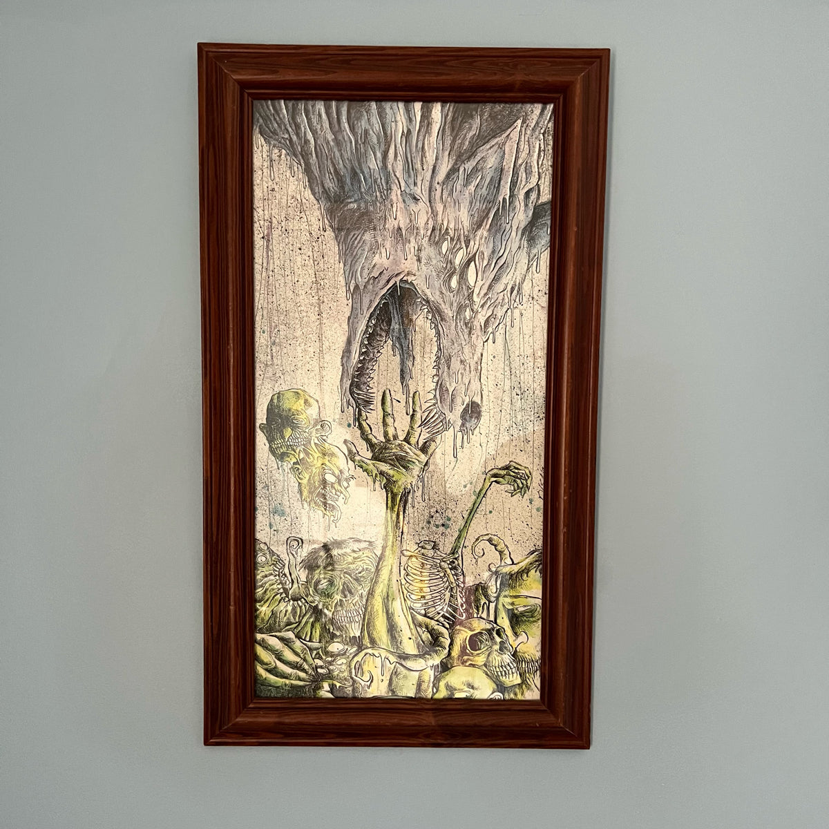 Wolf's Layer Abyss (Original Painting)