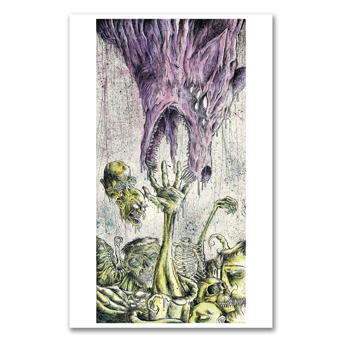 Wolf's Layer Abyss Print