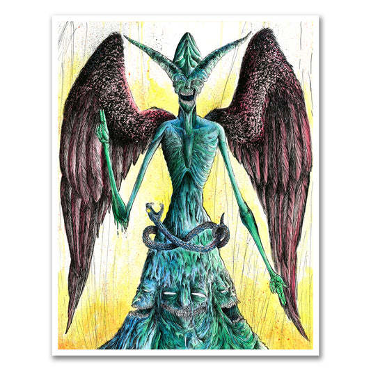 Samael Lilith- Symbol of Light Print