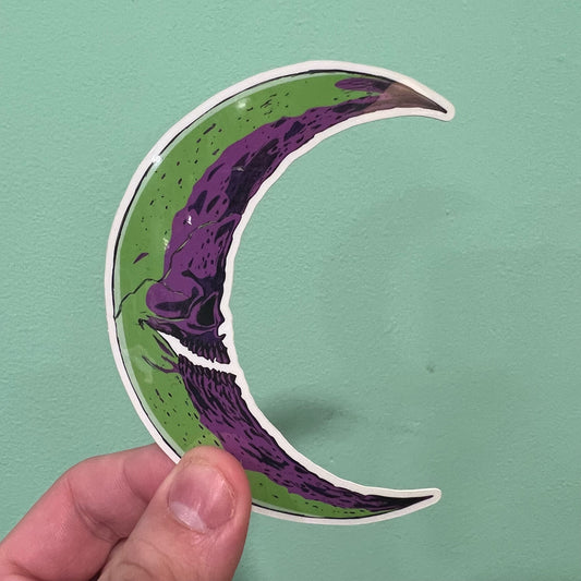 MOON | SKULL - Hulk Moon Sticker
